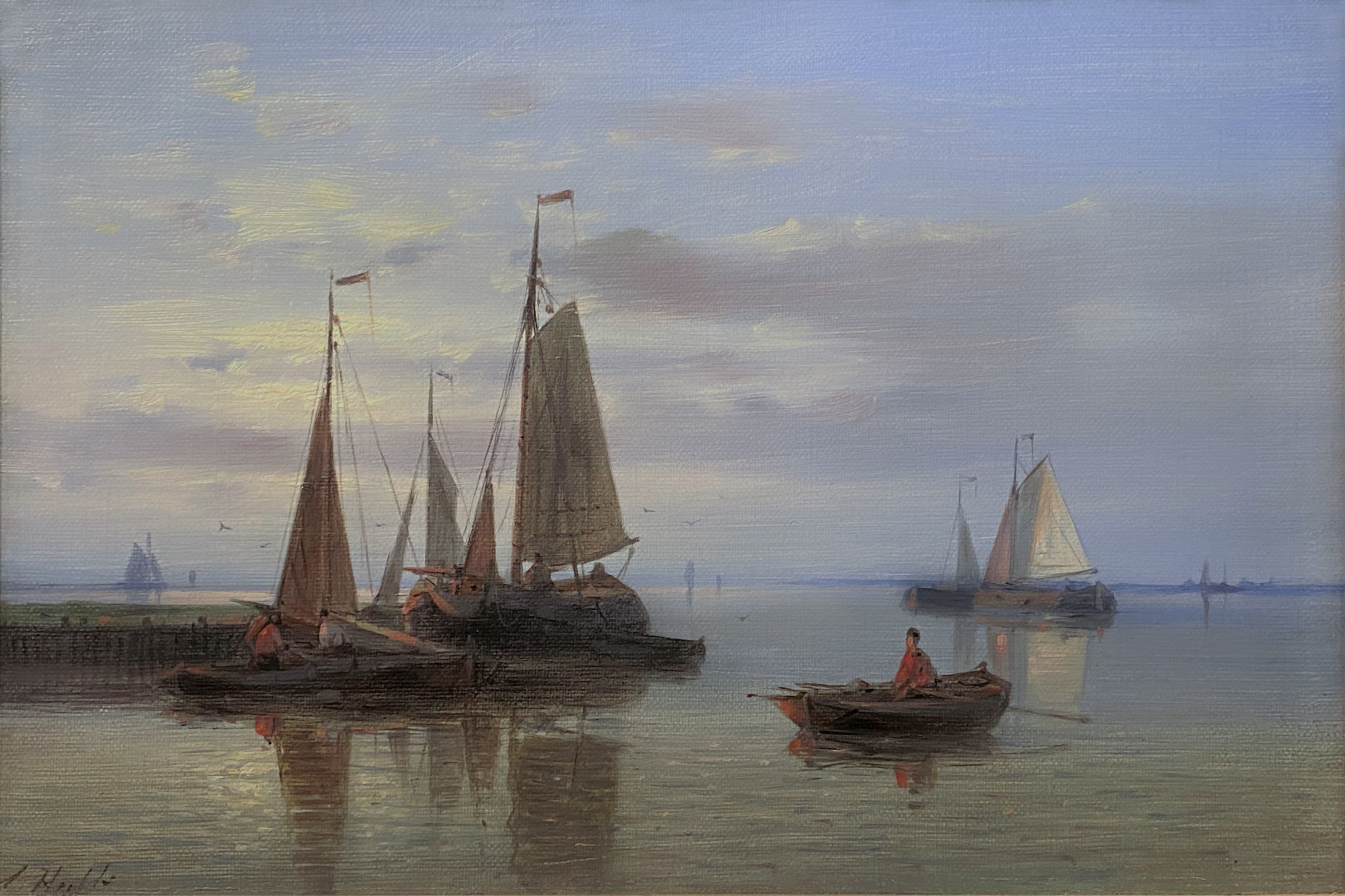 Boats on calm waters